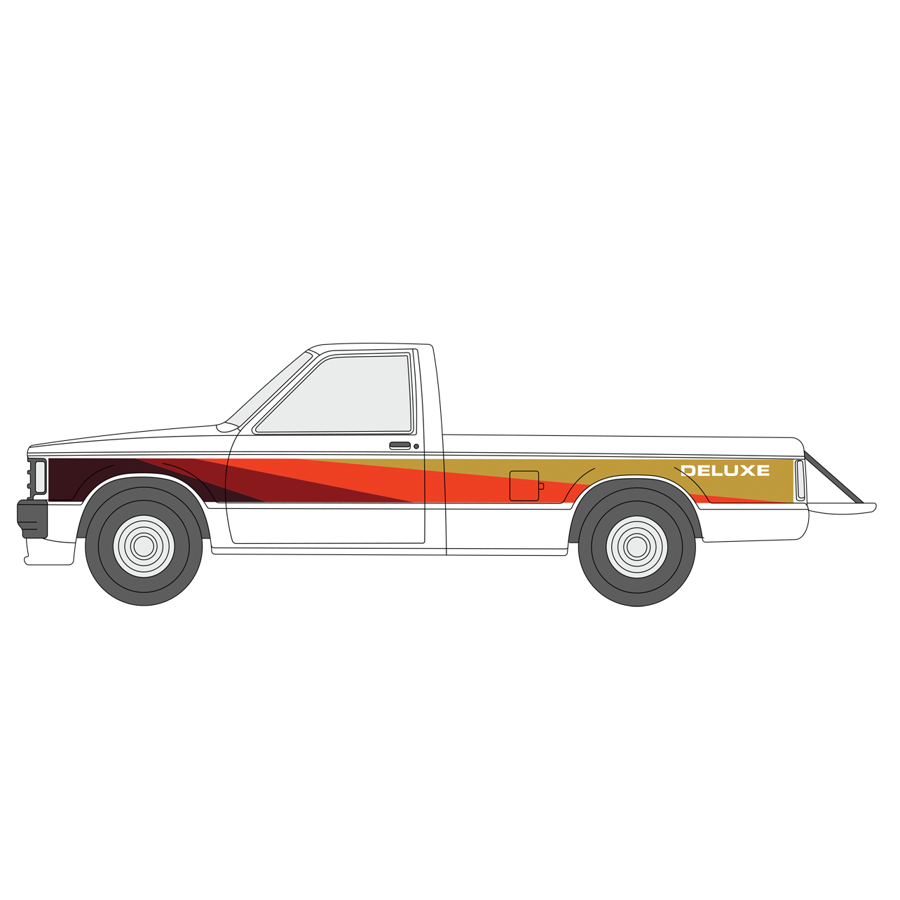 Chevy C10/S10 Deluxe Decal