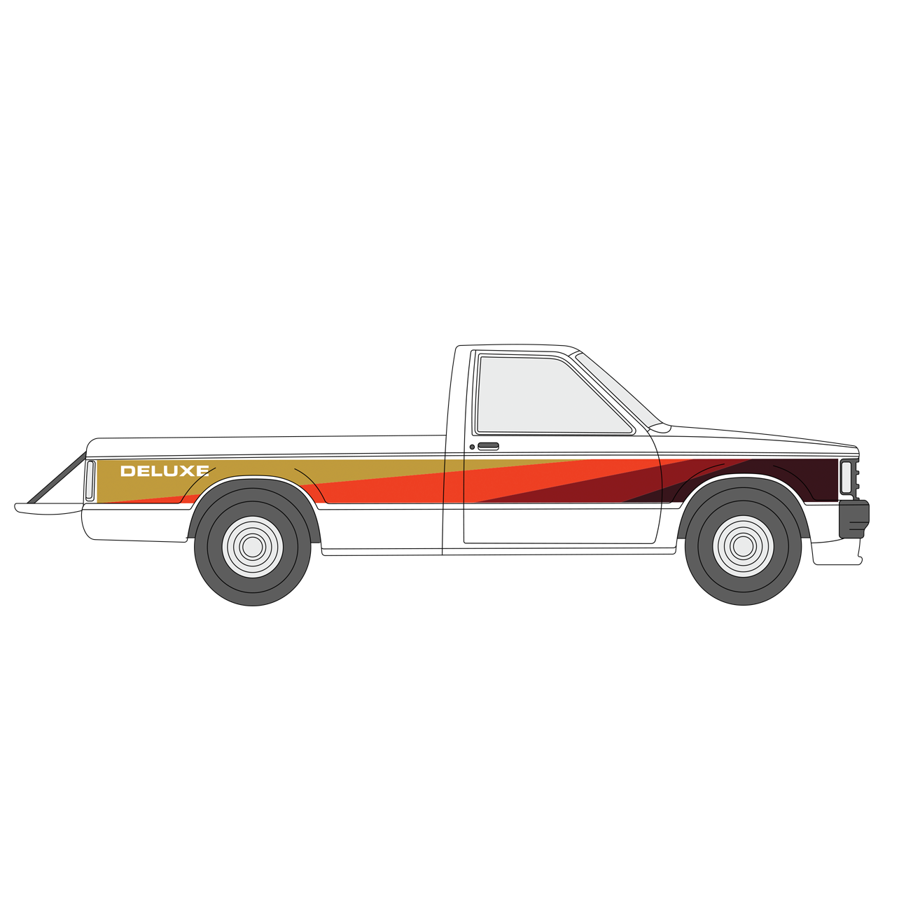 Chevy C10/S10 Deluxe Decal