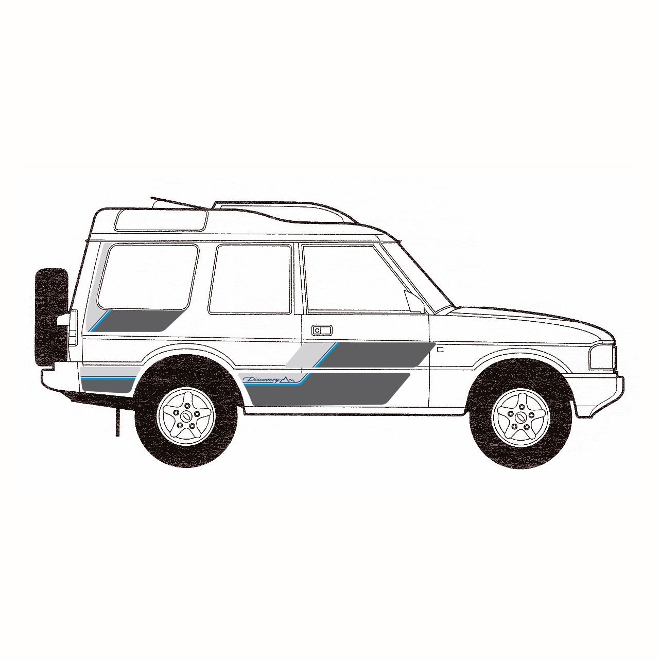 Land Rover Discovery OE Decal