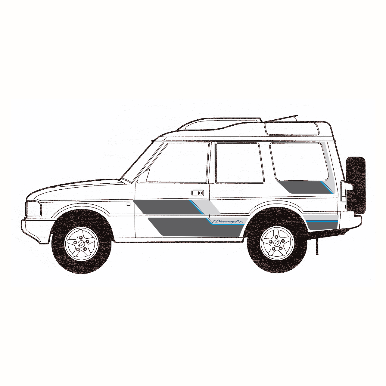 Land Rover Discovery OE Decal