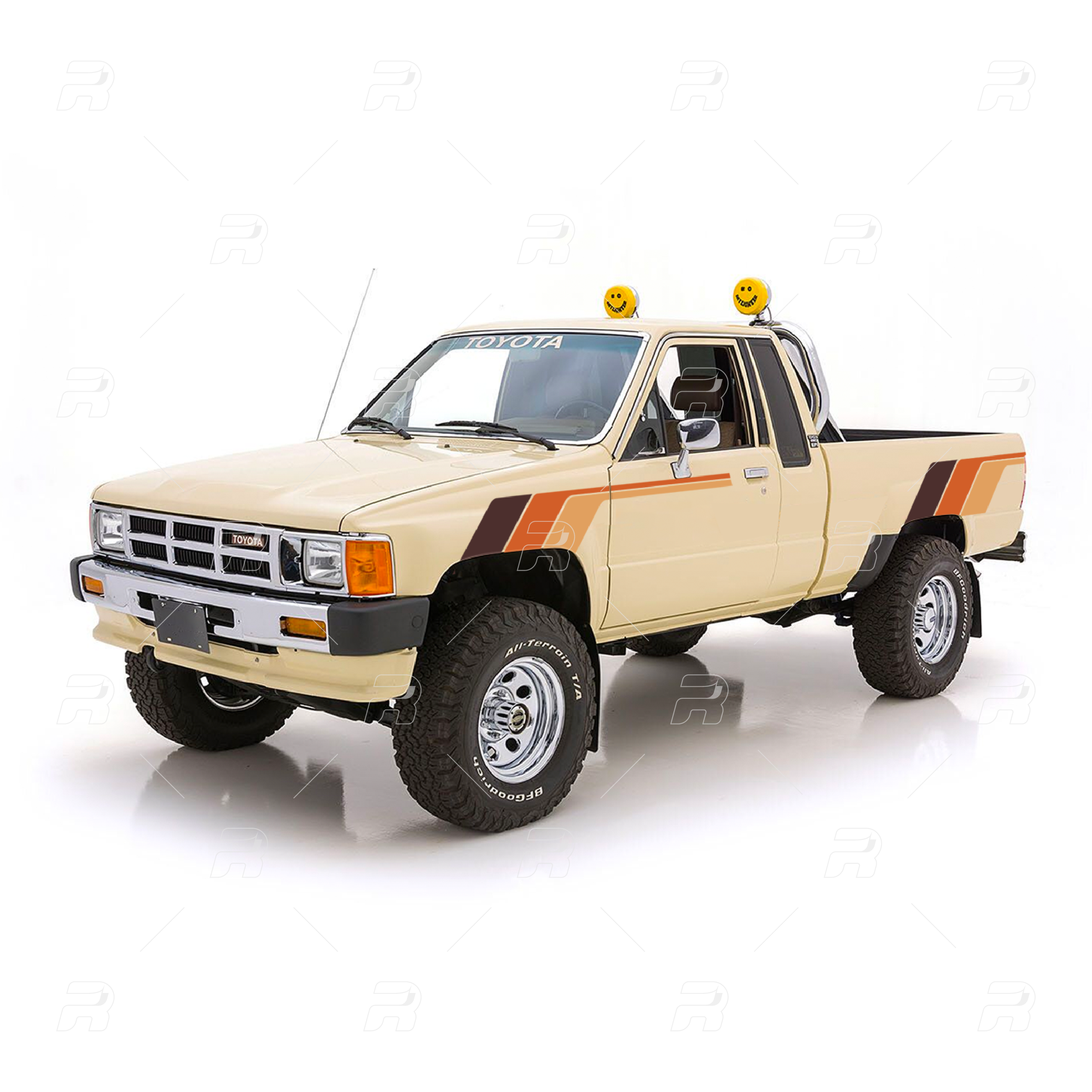 Toyota N50 Hilux Vintage Decal