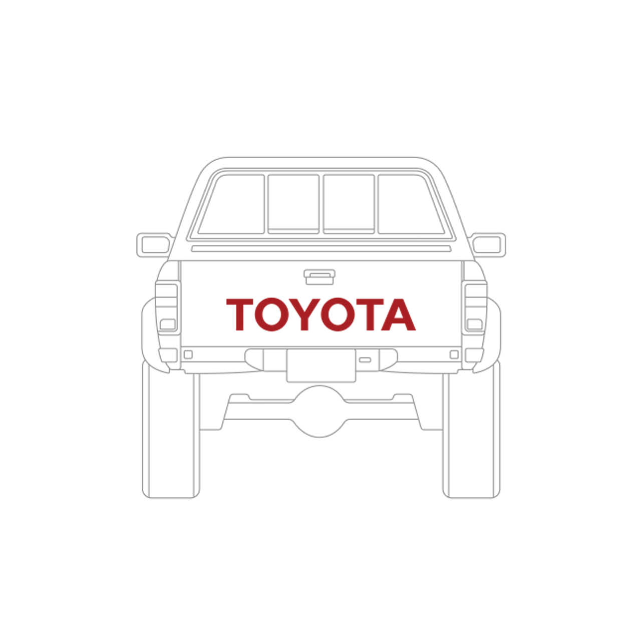 Toyota Hilux Bort Decal