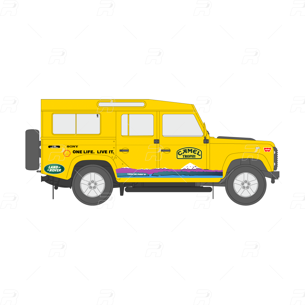 Land Rover Defender Camel Trophy Tierra del Fuego