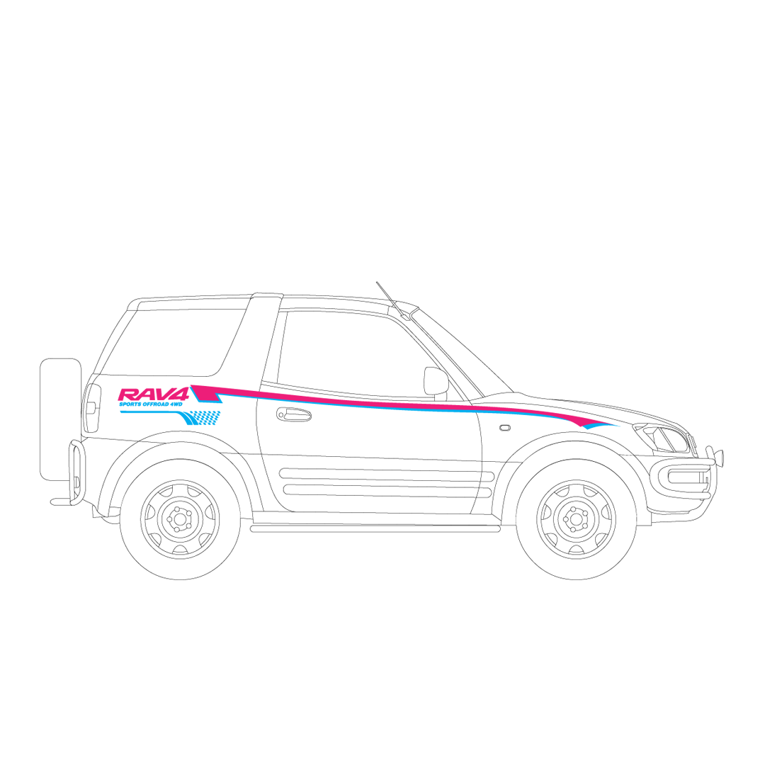 Toyota RAV4 Sport Decal – Recal Decals