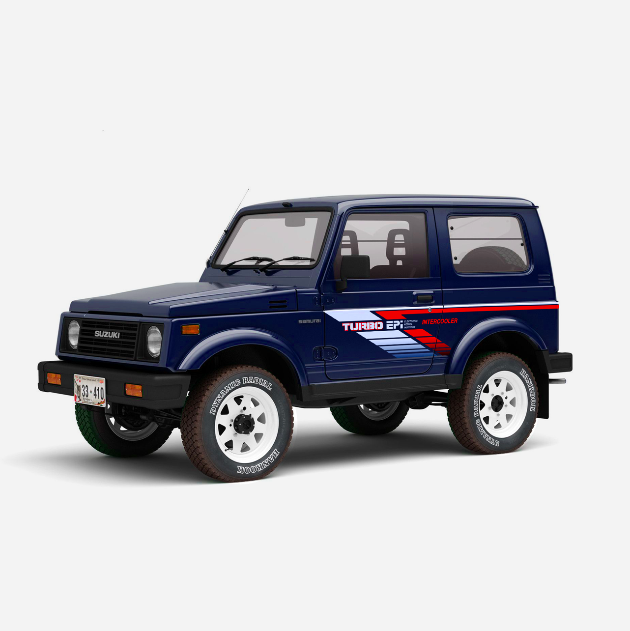 Suzuki SJ40 Samurai/Jimny/Sierra Turbo OEM Decal